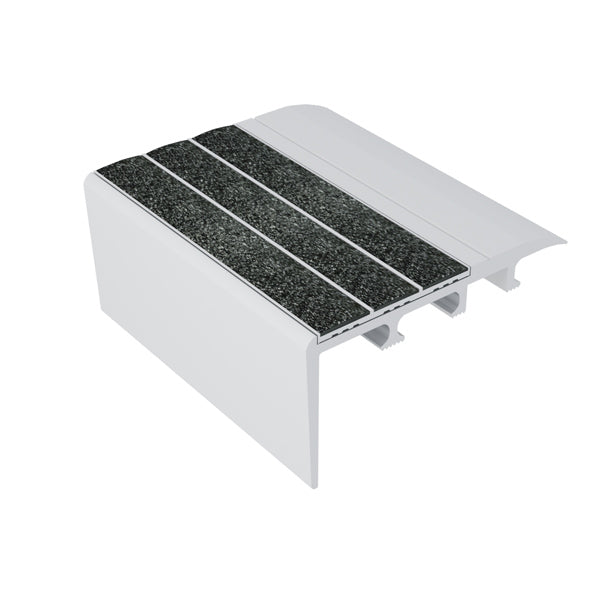 Aluminum Black Non-Slip Carpet Stair Nosing C4170
