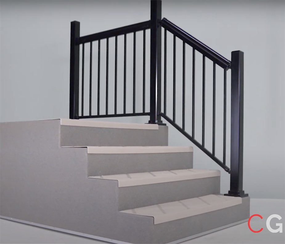 Composite Outdoor Anti-Slip Stairs