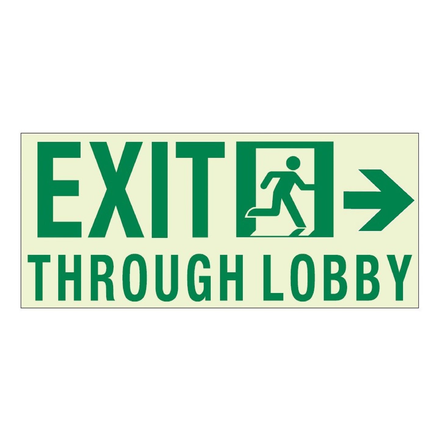Exit Through Lobby signage to right - RAY4219