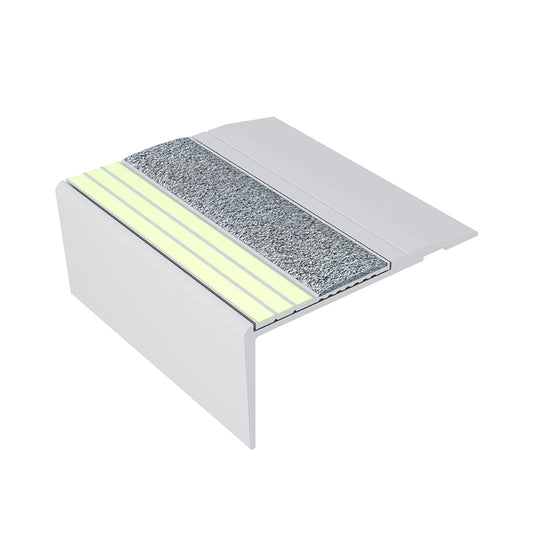 Ecoglo® F4-E20 Luminescent Flat Stair Nosing