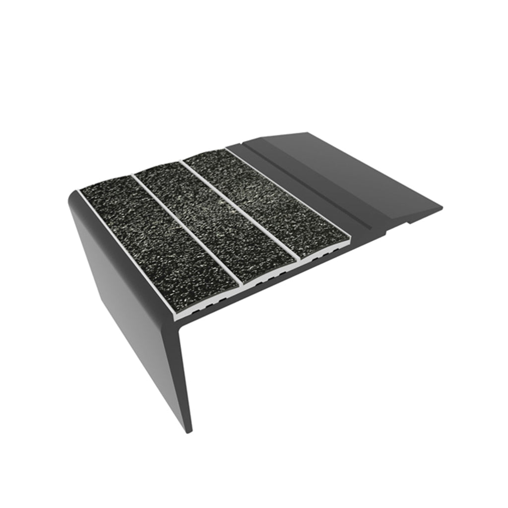 Anodized Black Ecoglo Non-Slip Strips