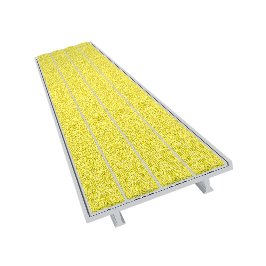 S10-N30 Yellow Non-Slip Cast in Place Stair Nosing