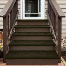 Onyx Black ComposiGrip non-slip stair tread covers