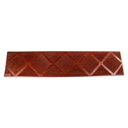 Dark Red Stair Treads