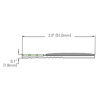 Ecoglo® E30 Series Luminescent Contrast Strips 2" Wide