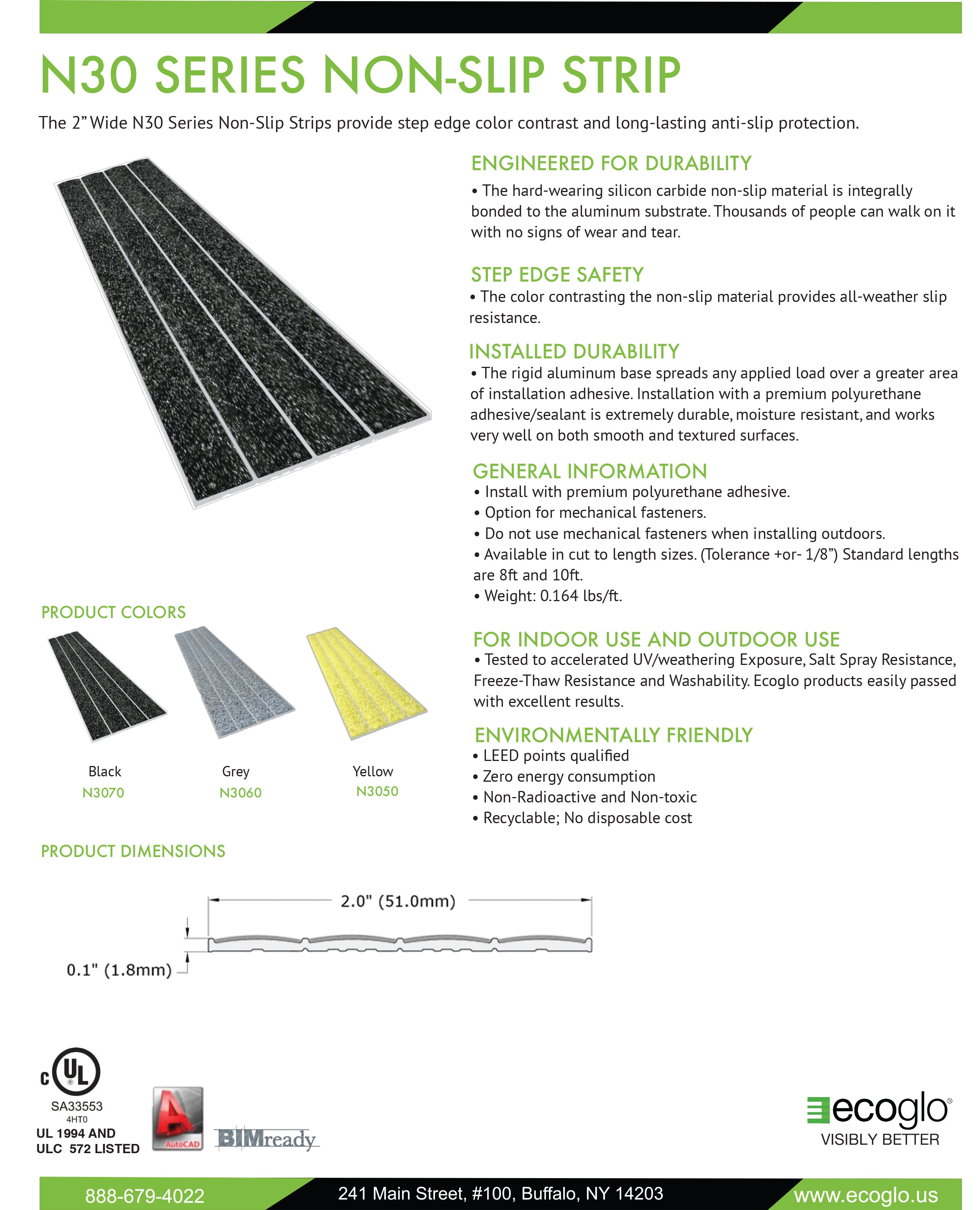 Ecoglo N30 Series Data Sheet