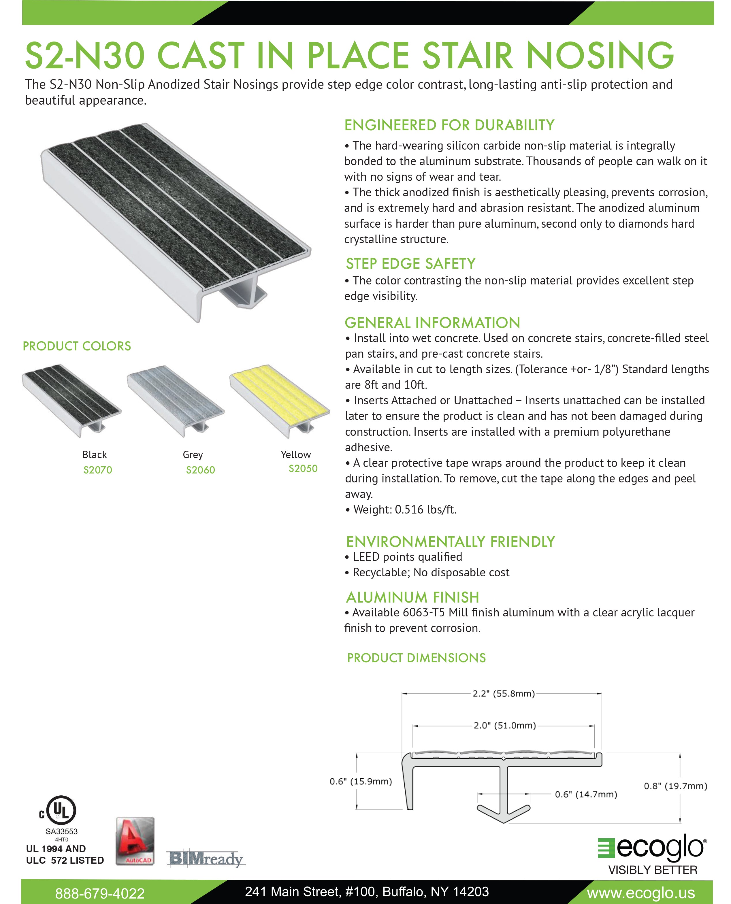 Ecoglo S2 N30 Data Sheet
