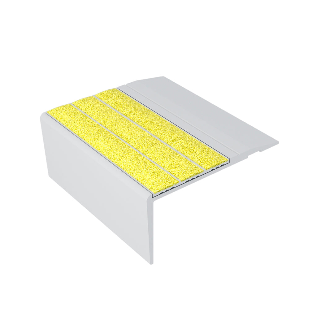 Aluminum Yellow Ecoglo Non-Slip Strips