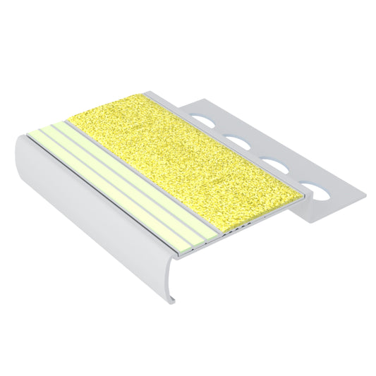 M4151.10 Yellow Photoluminescent Tile Nosing | Ecoglo® M4.10-E30 Series