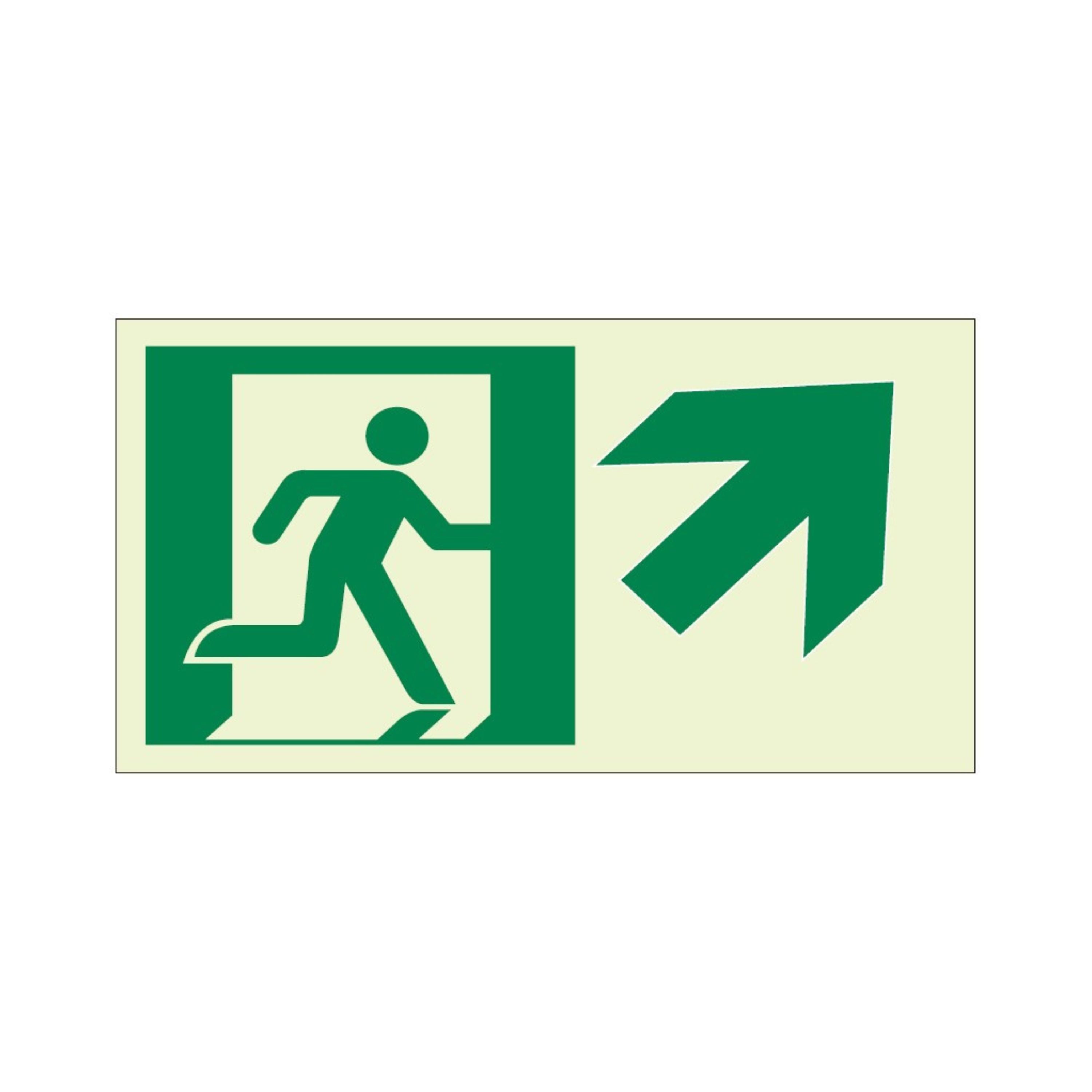 Ecoglo® Luminous Exit Path Marking Signs | Photoluminescent Exit Signs ...