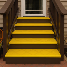 Safety Yellow ComposiGrip non-slip stair tread covers