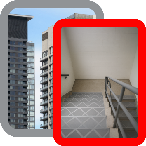 anti-slip stair treads for hotels apartments